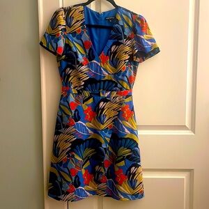 J.Crew Mercantile Tropical Wrap Dress Size 0